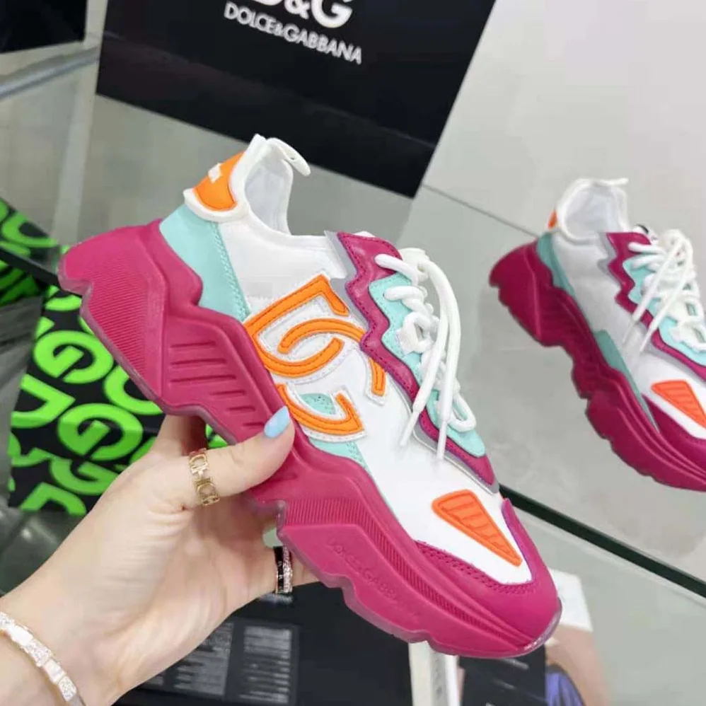 Dolce Gabbana D&G Mixed for Women in Materials Daymaster Sneakers Dolce Gabbana D&G Mixed for Women in Materials Daymaster Sneakers