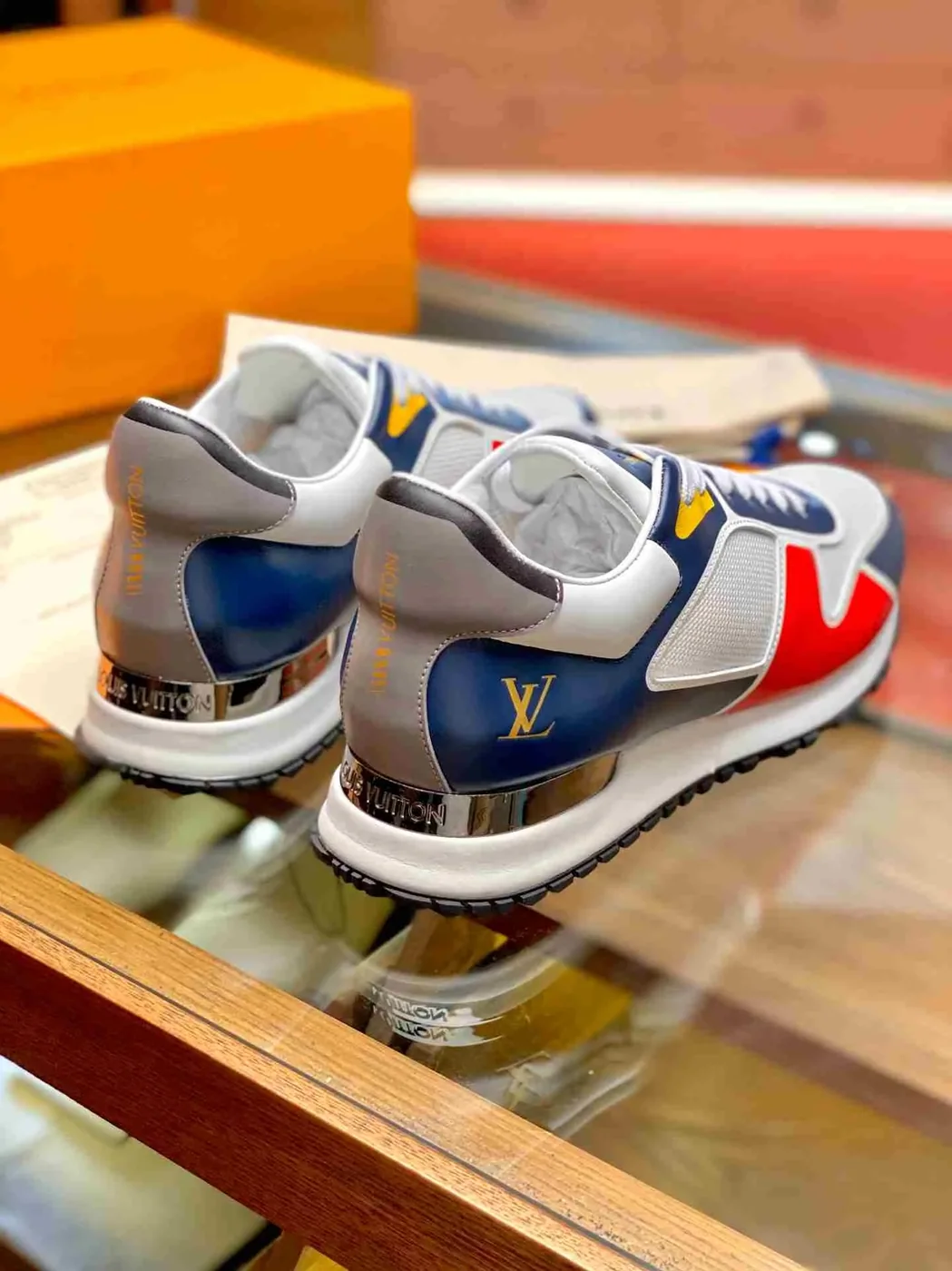 Louis Vuitton Run Away Sneaker Blue Louis Vuitton Run Away Sneaker Blue