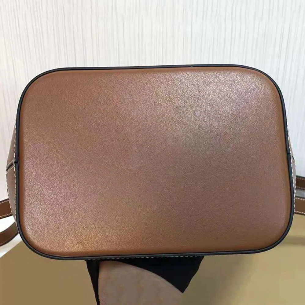 Celine Small Bucket Cuir Triomphe in Smooth Calfskin for Women in Brown