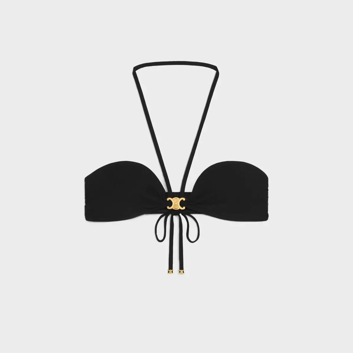 Celine Triomphe Balconette Bikini Black Celine Triomphe Balconette Bikini Black