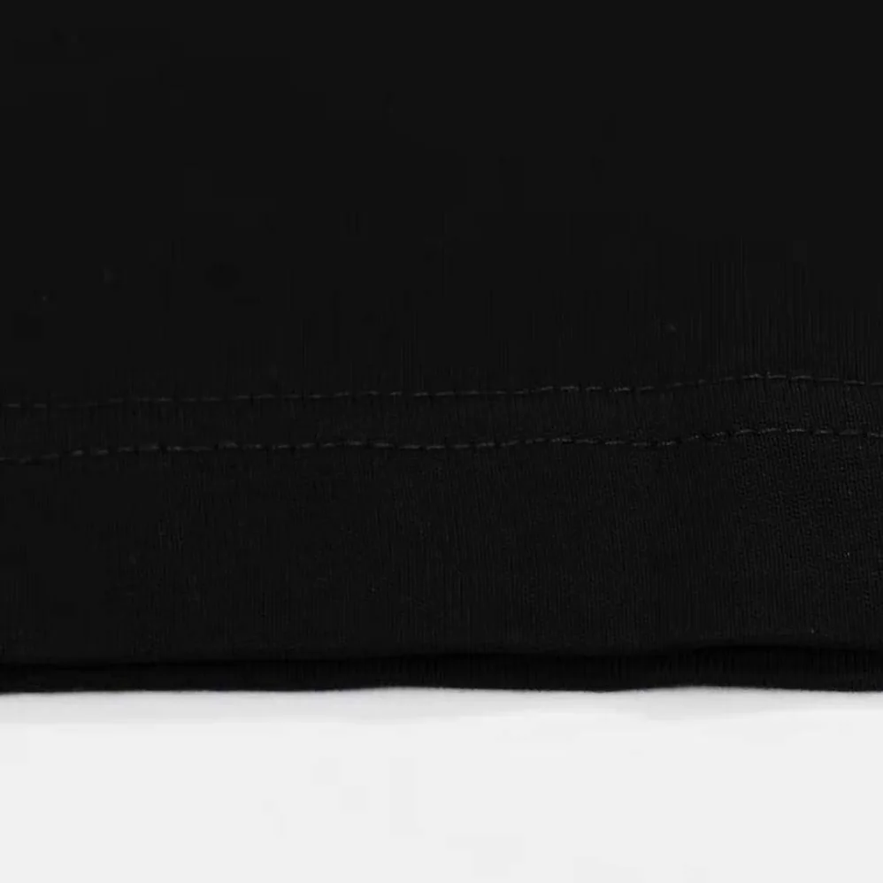 Burberry Embroidered Oak Leaf Crest Cotton T-shirt for Men in Black