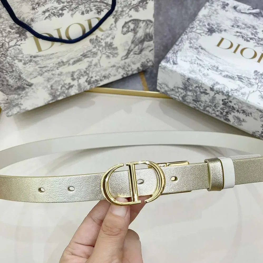 Dior 30 Montaigne Reversible Belt Gold-Tone and Latte Smooth Calfskin for Women Dior 30 Montaigne Reversible Belt Gold-Tone and Latte Smooth Calfskin for Women