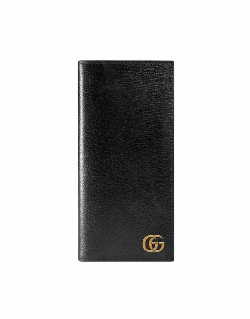 GG Marmont Long Wallet Black / GG Marmont Long Wallet Black /
