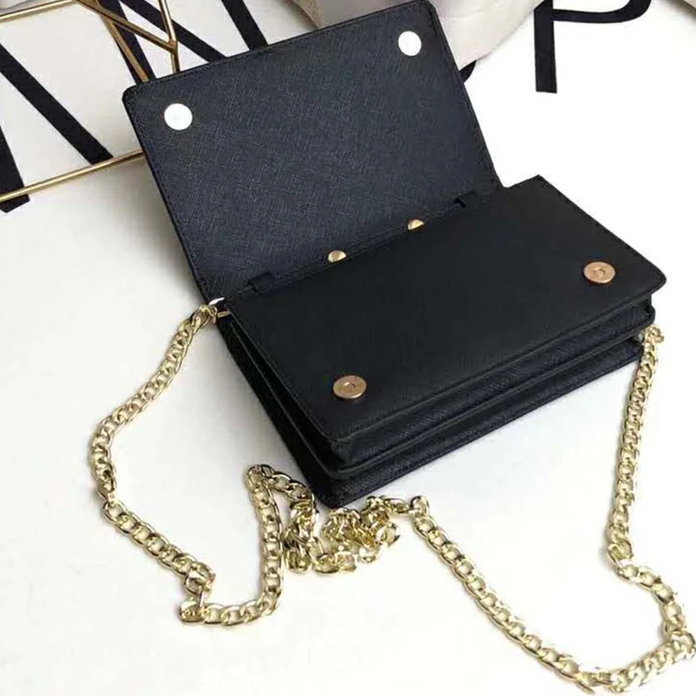 Prada Saffiano Leather Shoulder Bag for Women in Black Prada Saffiano Leather Shoulder Bag for Women in Black