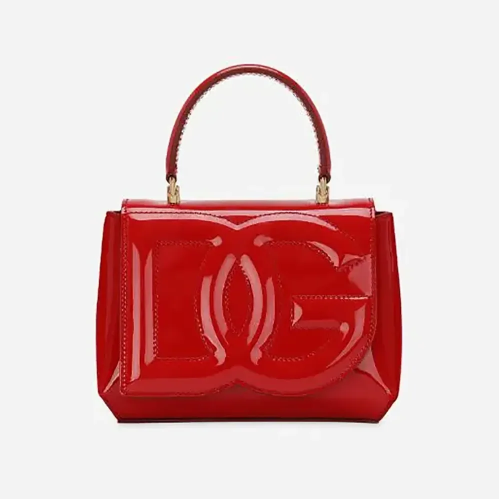Dolce Gabbana D&G DG Logo Bag Top-handle Bag for Women in Red Dolce Gabbana D&G DG Logo Bag Top-handle Bag for Women in Red