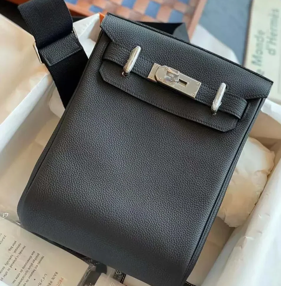 Hermes Hac A Dos PM Backpack for Unisex in Black Hermes Hac A Dos PM Backpack for Unisex in Black