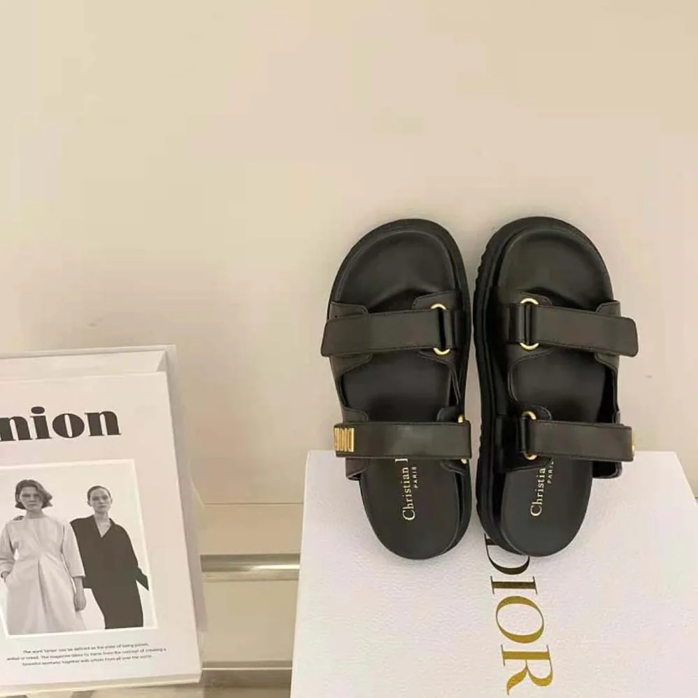 Dior DiorAct Slide Black Lambskin for Women Dior DiorAct Slide Black Lambskin for Women