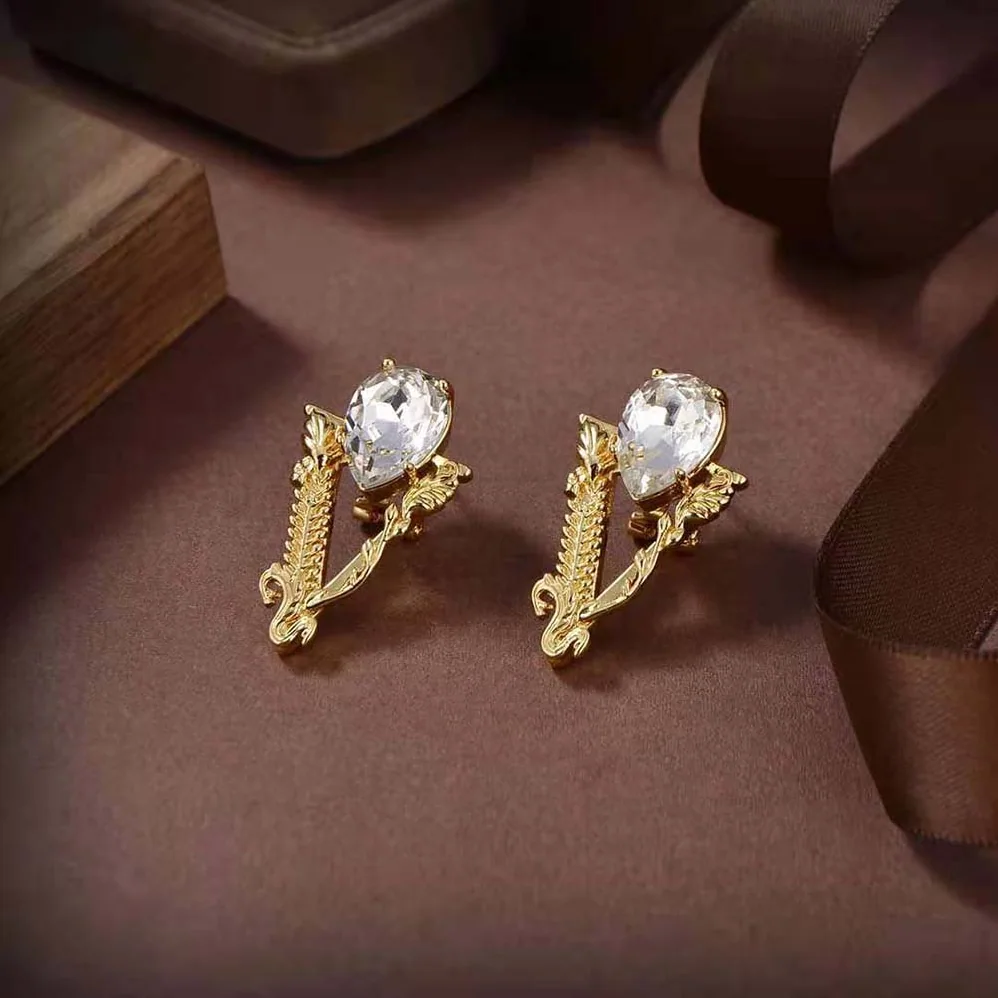 Versace Virtus Stud Earrings for Women Versace Virtus Stud Earrings for Women