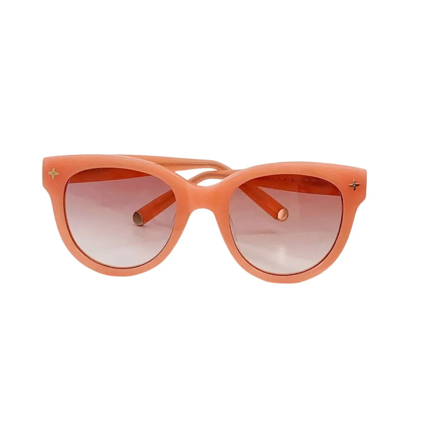 Louis Vuitton Monogram Round Sunglasses Orange Louis Vuitton Monogram Round Sunglasses Orange