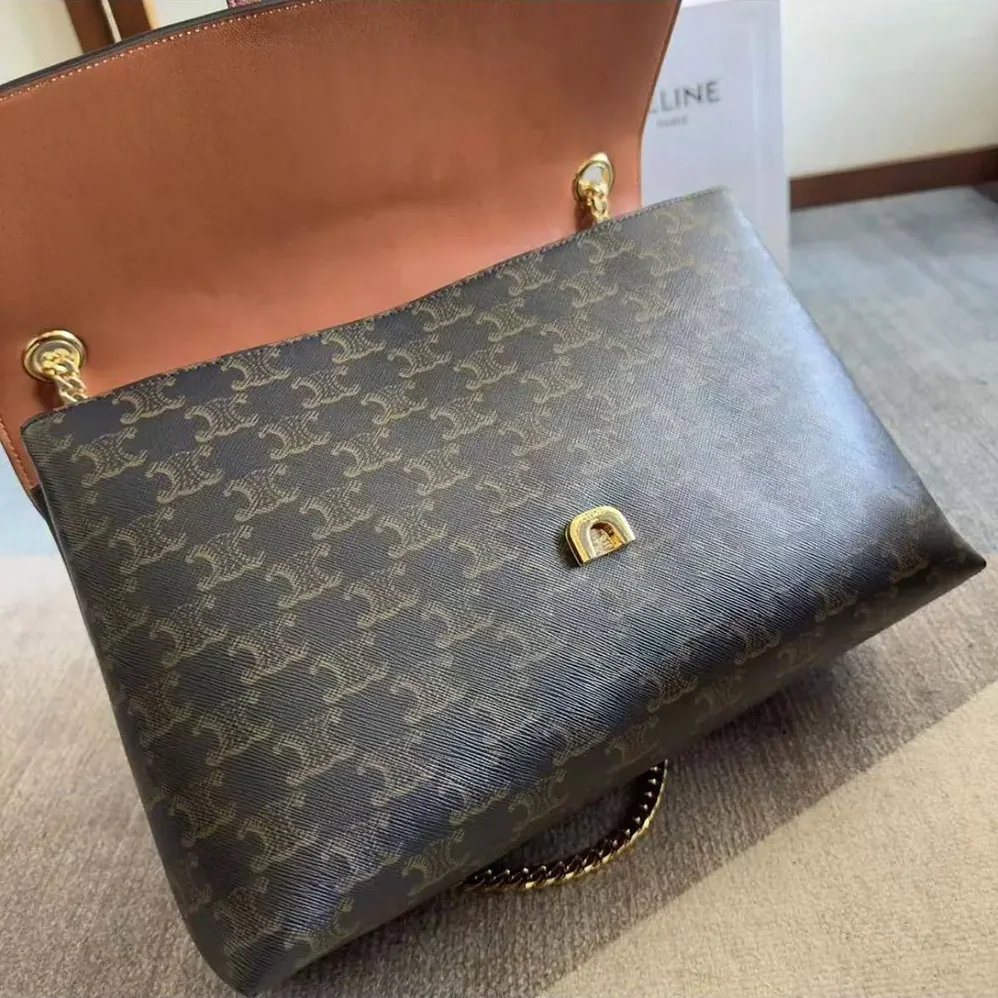 Celine Large Celine Victoire Bag in Triomphe Canvas 118222FRH.04LU for Women Celine Large Celine Victoire Bag in Triomphe Canvas 118222FRH.04LU for Women