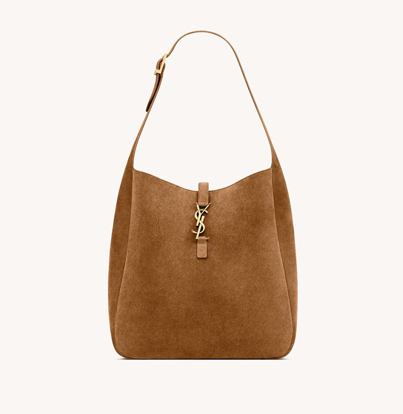 Le 5 A 7 Brown Suede Hobo Bag USA | Urban Valore