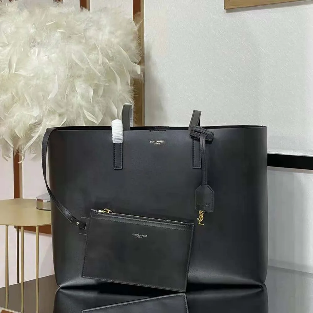 Saint Laurent YSL Shopping Bag Saint Laurent E for Women in W in Supple Leather Saint Laurent YSL Shopping Bag Saint Laurent E for Women in W in Supple Leather