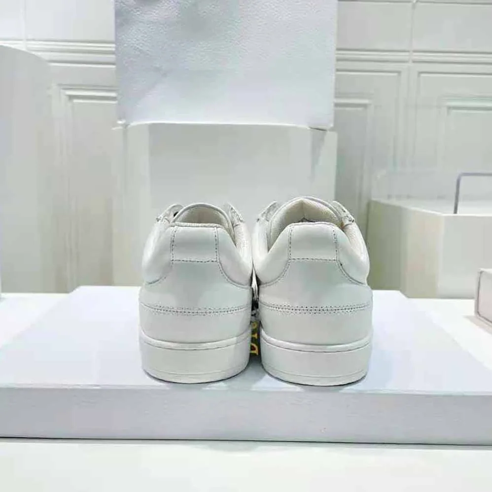 Dior Star Sneaker White Calfskin and Suede for Women Dior Star Sneaker White Calfskin and Suede for Women