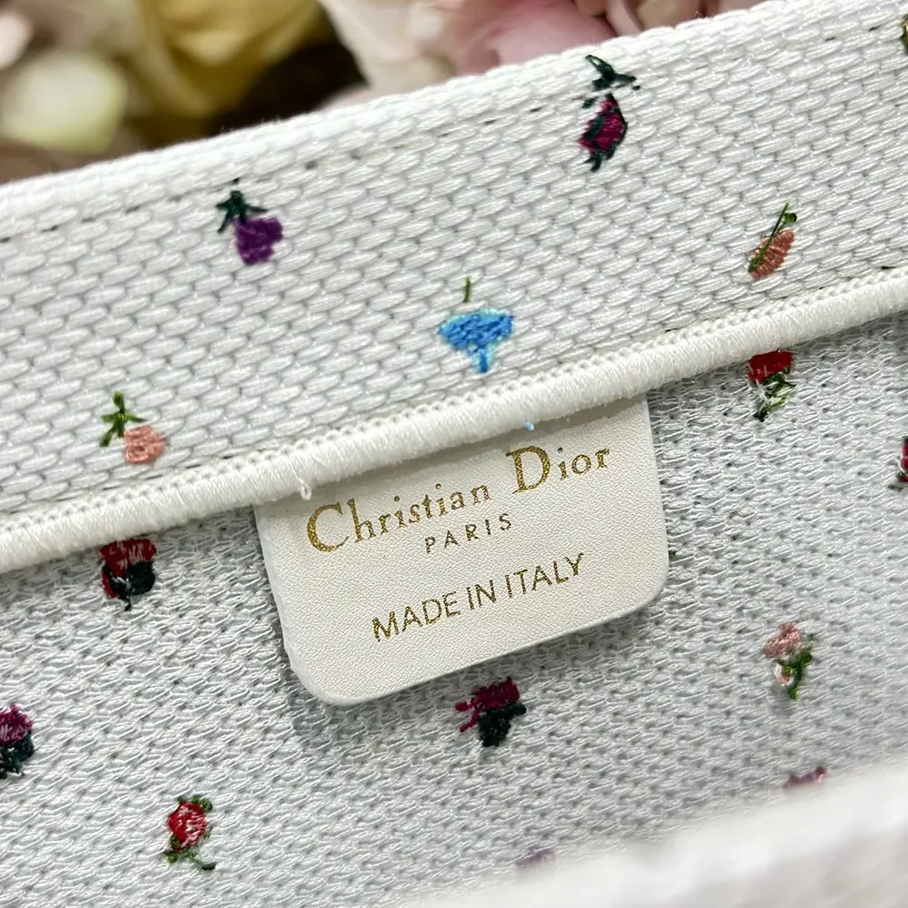 Dior Dioramour Small Dior Book Tote with Strap for Women Dior Dioramour Small Dior Book Tote with Strap for Women
