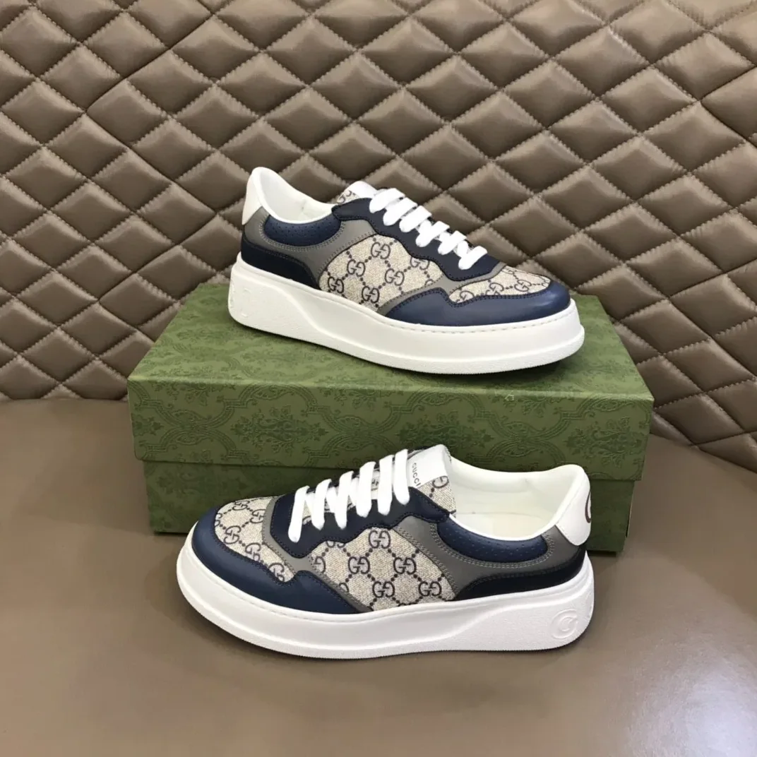 Gucci GG Sneaker Navy Blue Gucci GG Sneaker Navy Blue