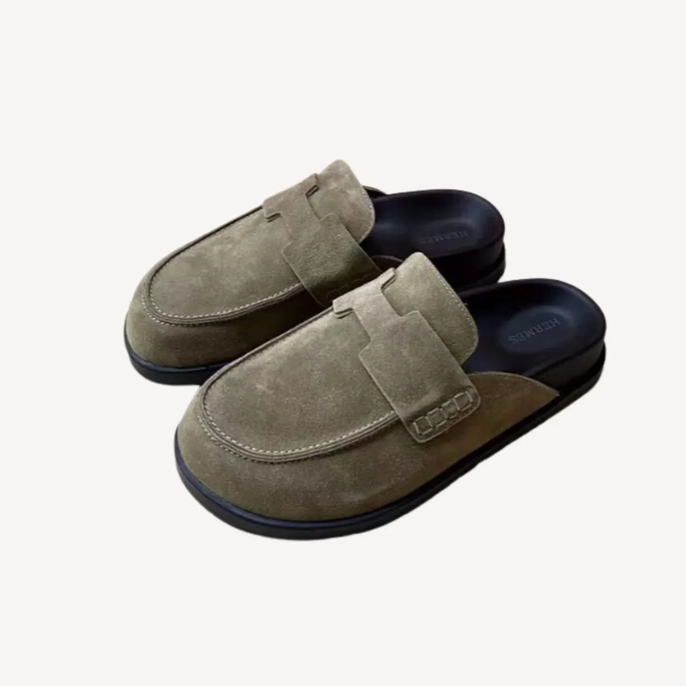Hermes Go Mule Green
