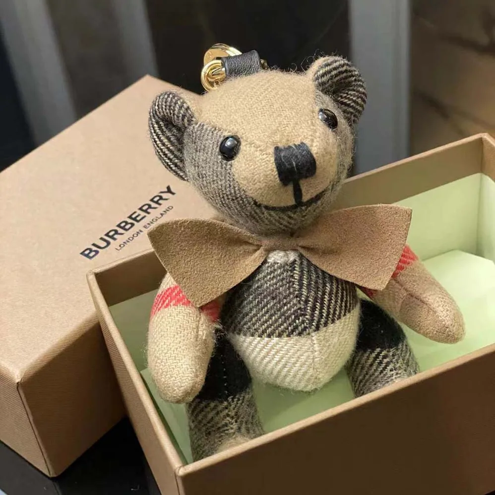 Burberry Thomas Bear Charm with Bow Tie for Unisex Burberry Thomas Bear Charm with Bow Tie for Unisex