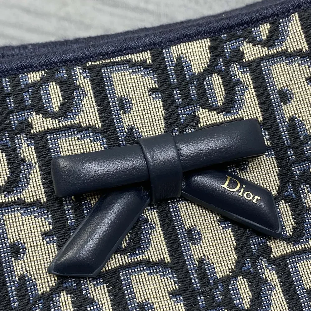 Dior Small Shopping Bag Blue Dior Oblique Jacquard for Women Dior Small Shopping Bag Blue Dior Oblique Jacquard for Women