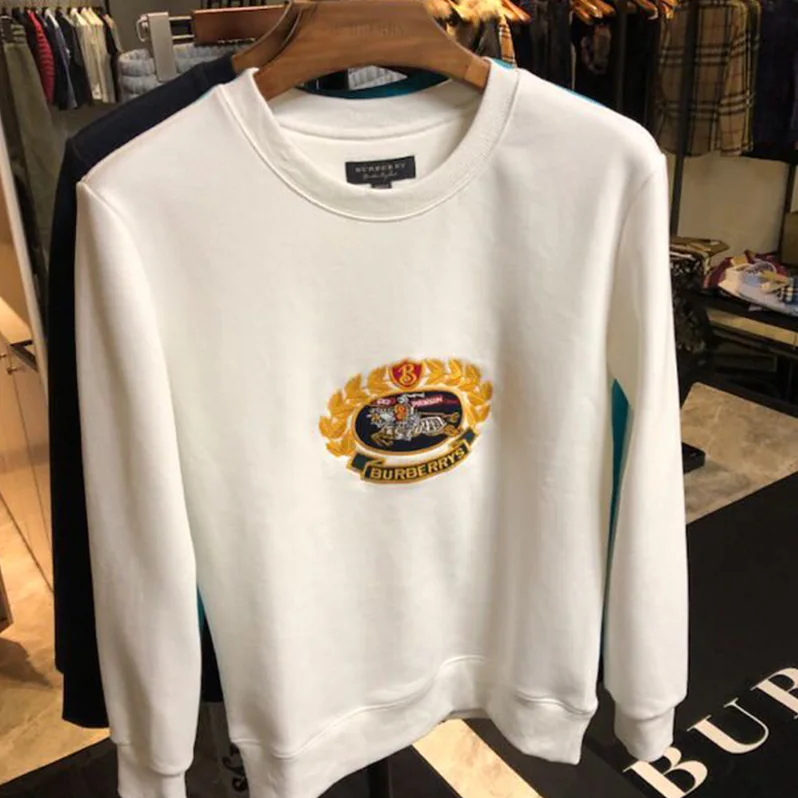 Burberry Reissued Jersey Sweatshirt for Women in White