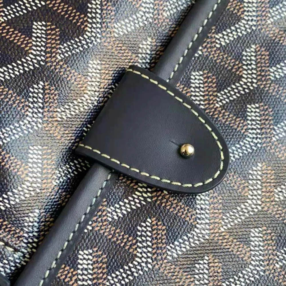 Goyard Ambassade MM Document Case for Women in Navy