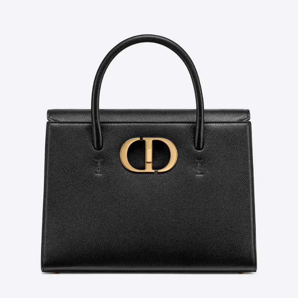 Dior Large ST Honore Tote Black Grained Calfskin for Women Dior Large ST Honore Tote Black Grained Calfskin for Women