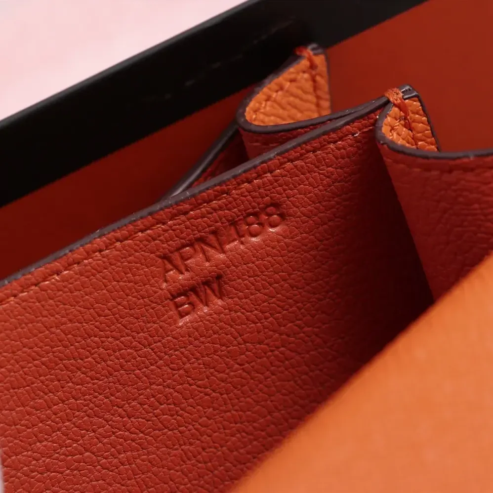 Hermes Constance 18 Bag Epsom Leather for Women in Orange/Gold