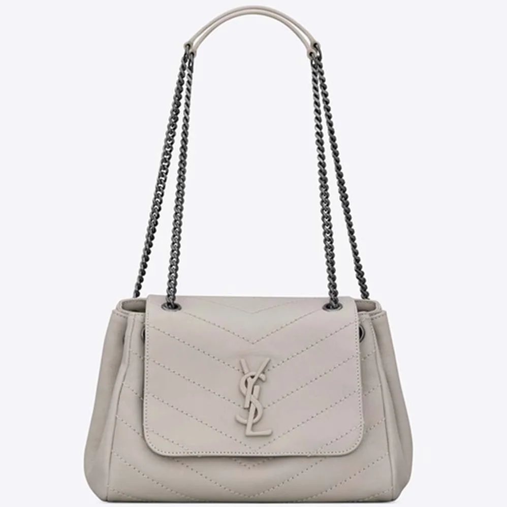 Saint Laurent YSL Nolita Small Bag Vintage Leather for Women in White