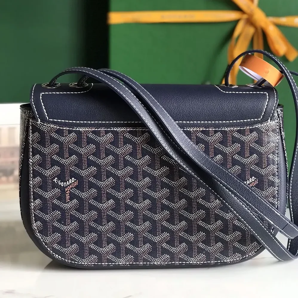 Goyard 233 Bag for Unisex in Navy Blue Goyard 233 Bag for Unisex in Navy Blue
