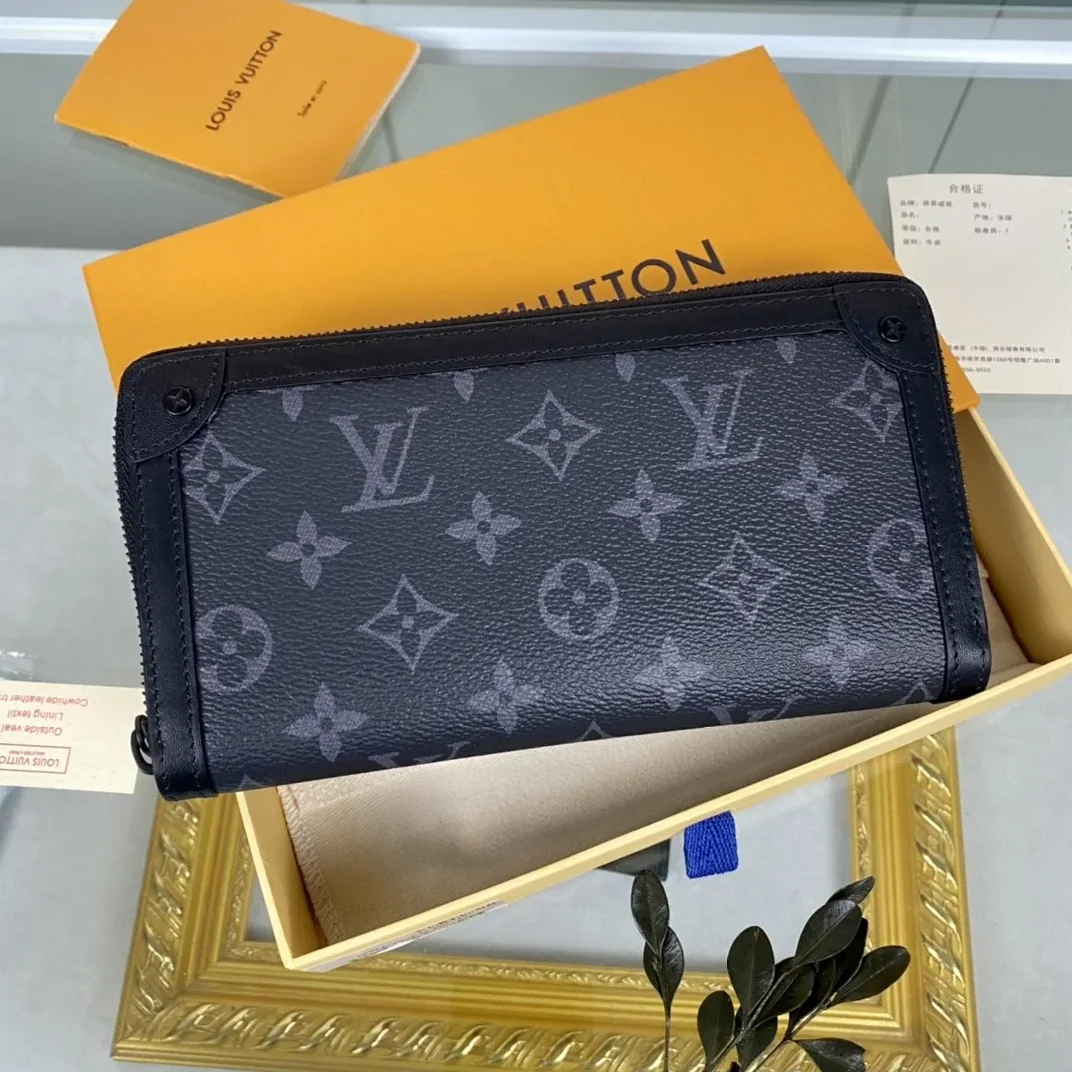 Louis Vuitton Zippy Wallet Trunk Monogram Eclipse