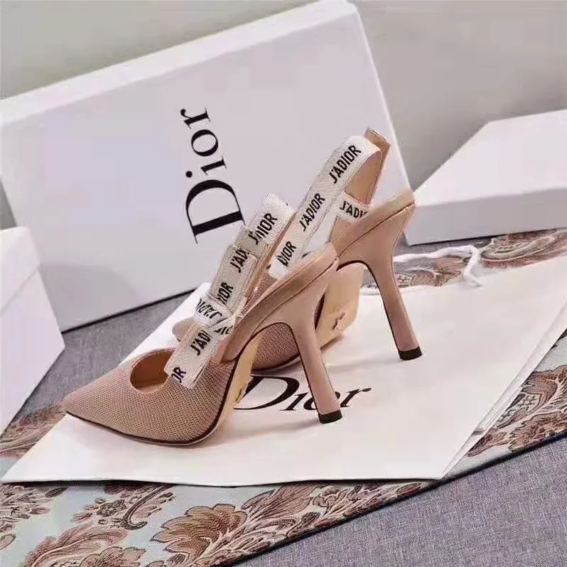 Dior J'adior Slingback Pump 10 cm Heel for Women in Sandy
