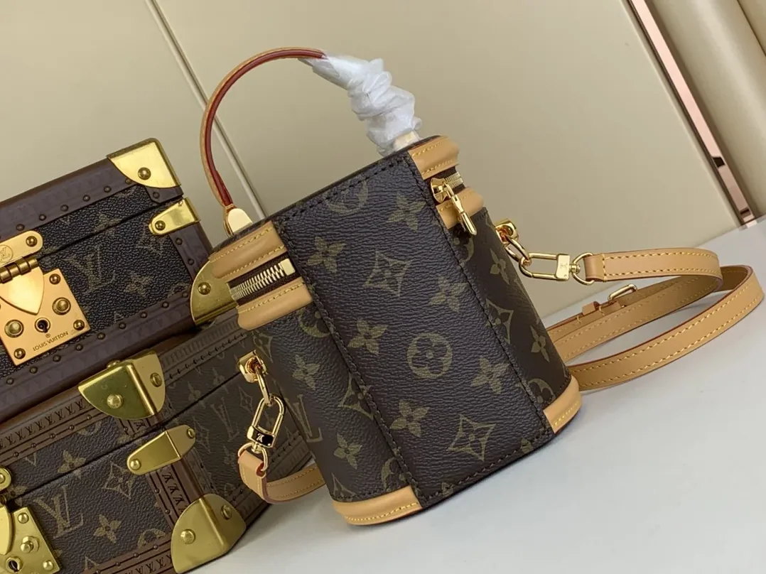 Louis Vuitton Nano Cannes Handbags Brown /