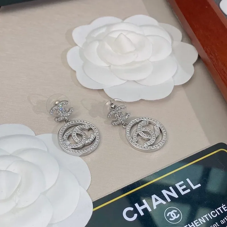 Circle Earrings Silver