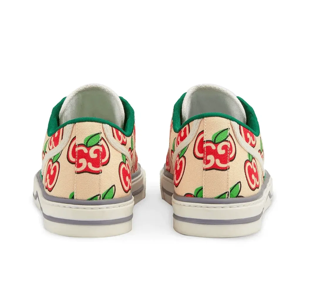 Tennis 1977 Apple Print Sneakers
