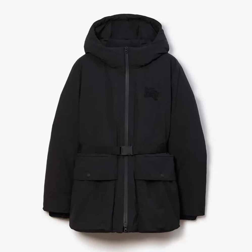 Burberry EKD Hooded Jacket for Men in Black