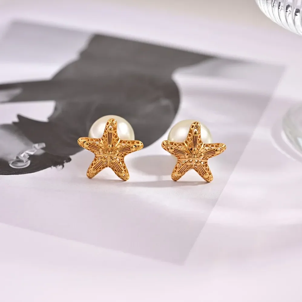 Dior Tribales Earrings Gold for Women in Finish Metal