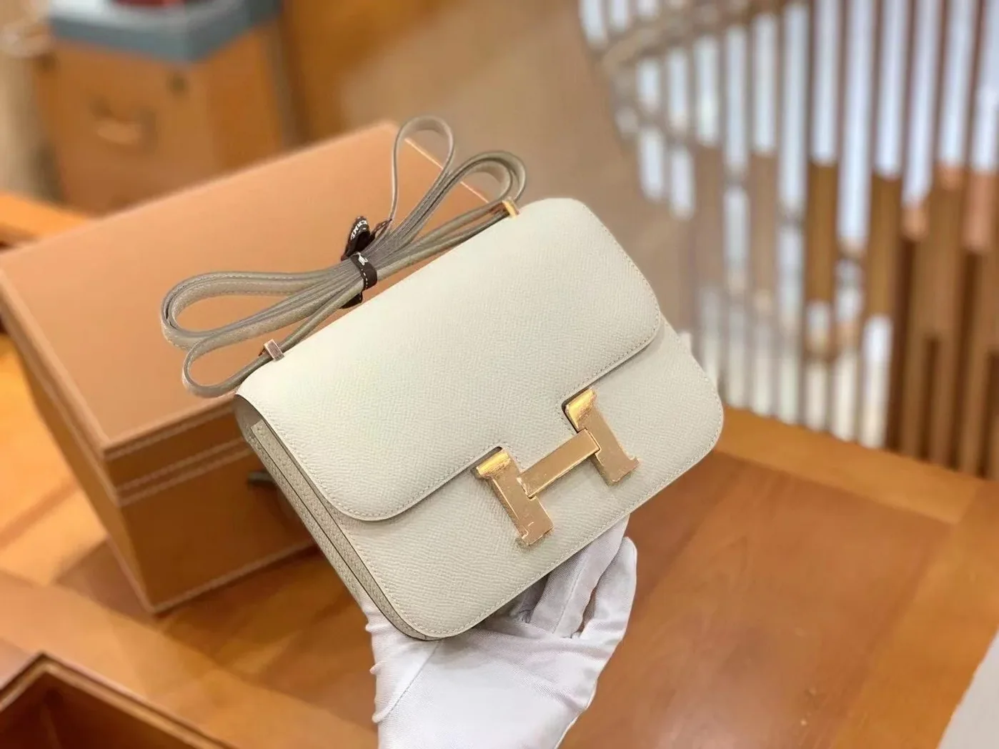 Hermes Constance 23 Epsom Beige Hermes Constance 23 Epsom Beige