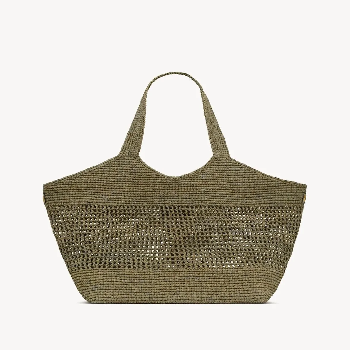 Saint Laurent Icare Medium Tote Bag / Light Musk Raffia Bronze Hardware Saint Laurent Icare Medium Tote Bag / Light Musk Raffia Bronze Hardware