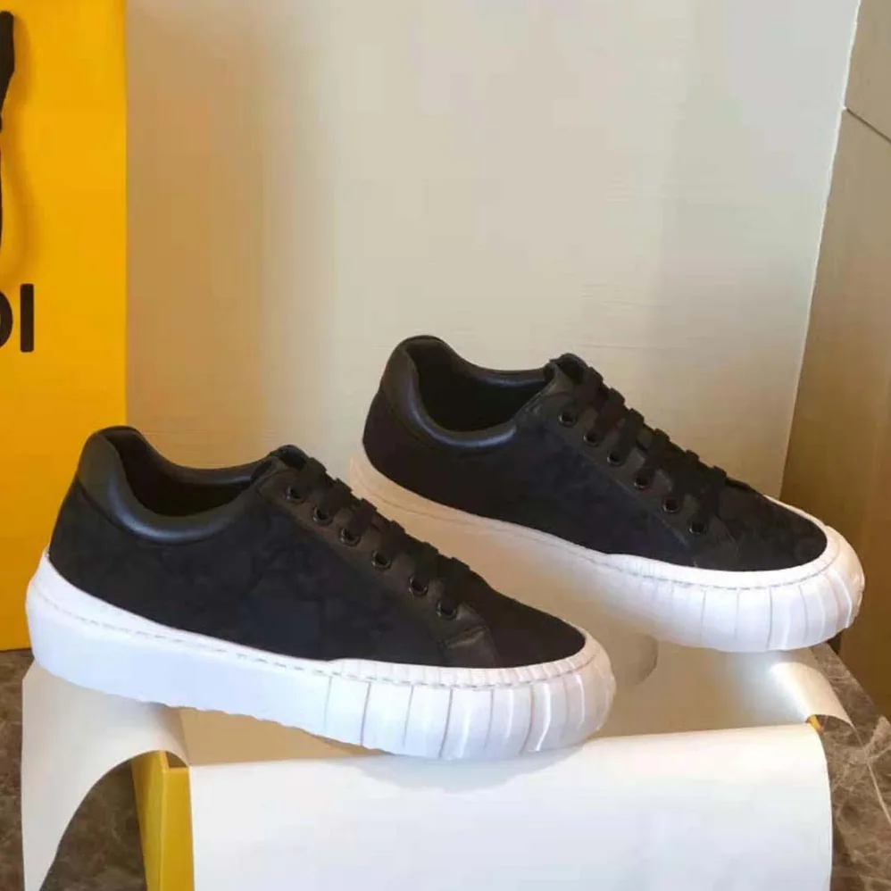 Fendi Force Black Fabric Low for Women in Top Sneakers Fendi Force Black Fabric Low for Women in Top Sneakers