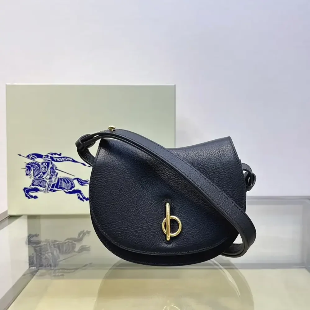 Burberry Mini Rocking Horse Bag for Women in Black