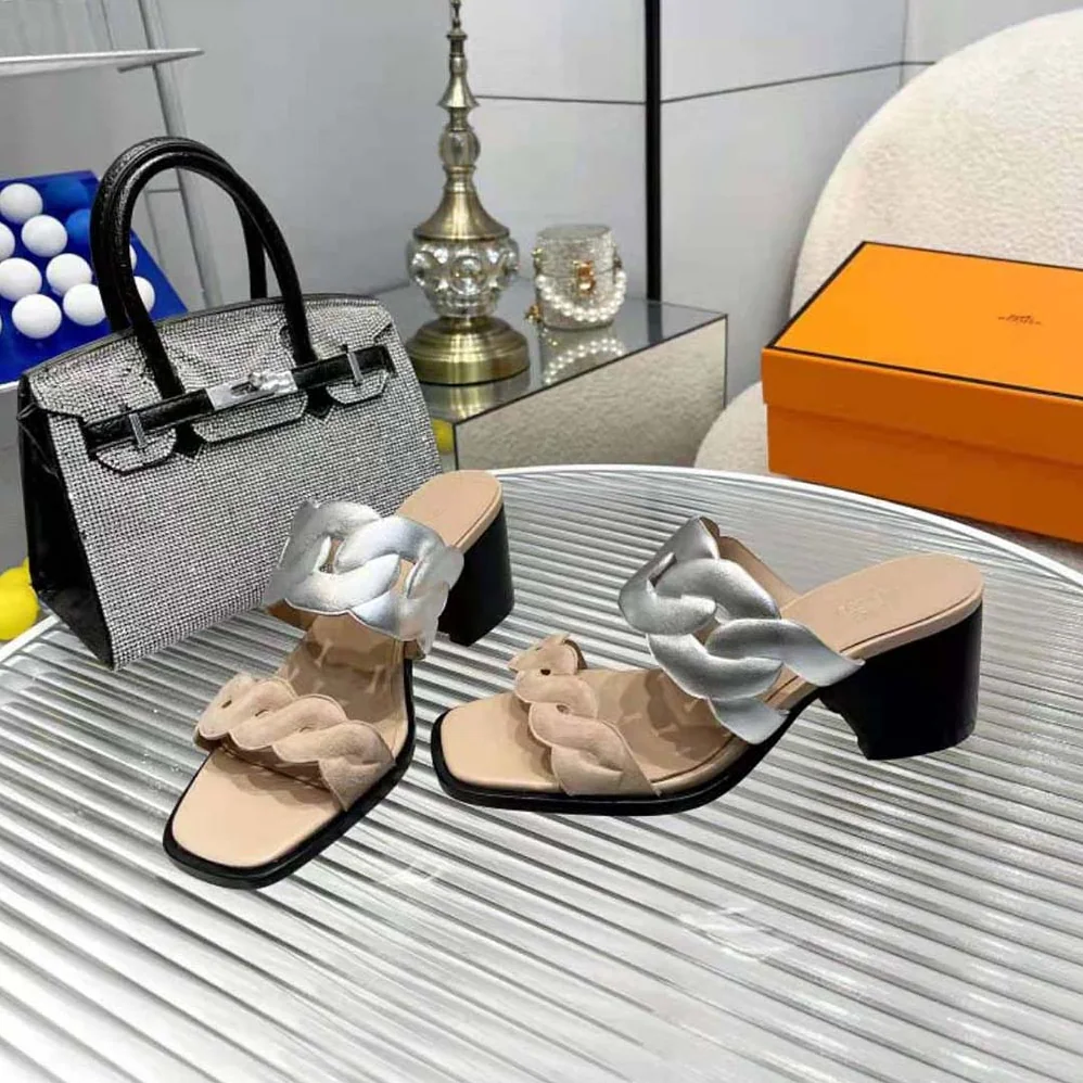 Hermes Gaby 60 Sandal in 6 cm High Heel for Women in Beige Hermes Gaby 60 Sandal in 6 cm High Heel for Women in Beige