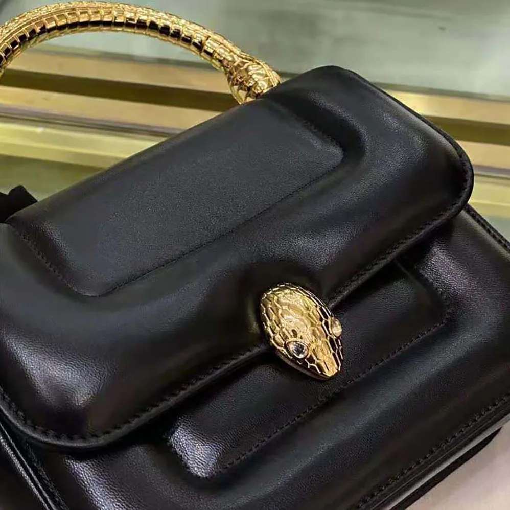 Bvlgari Mary Katrantzou X Bvlgari Top Handle for Women in Black Bvlgari Mary Katrantzou X Bvlgari Top Handle for Women in Black
