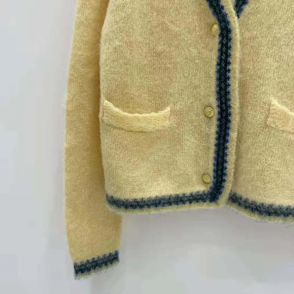 Celine Cardigan Jacket in Mohair for Women Celine Cardigan Jacket in Mohair for Women