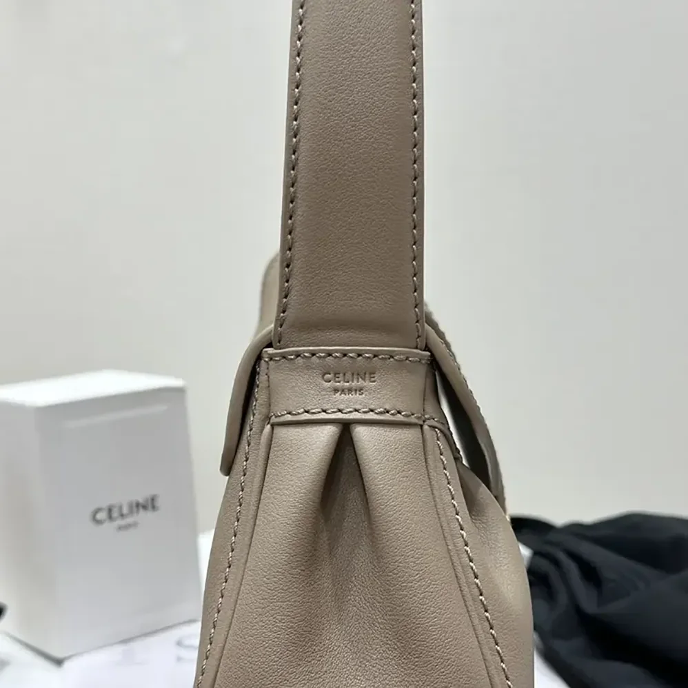 Celine Medium Polly Bag in Supple Calfskin 115633FDU.18BP for Women Celine Medium Polly Bag in Supple Calfskin 115633FDU.18BP for Women