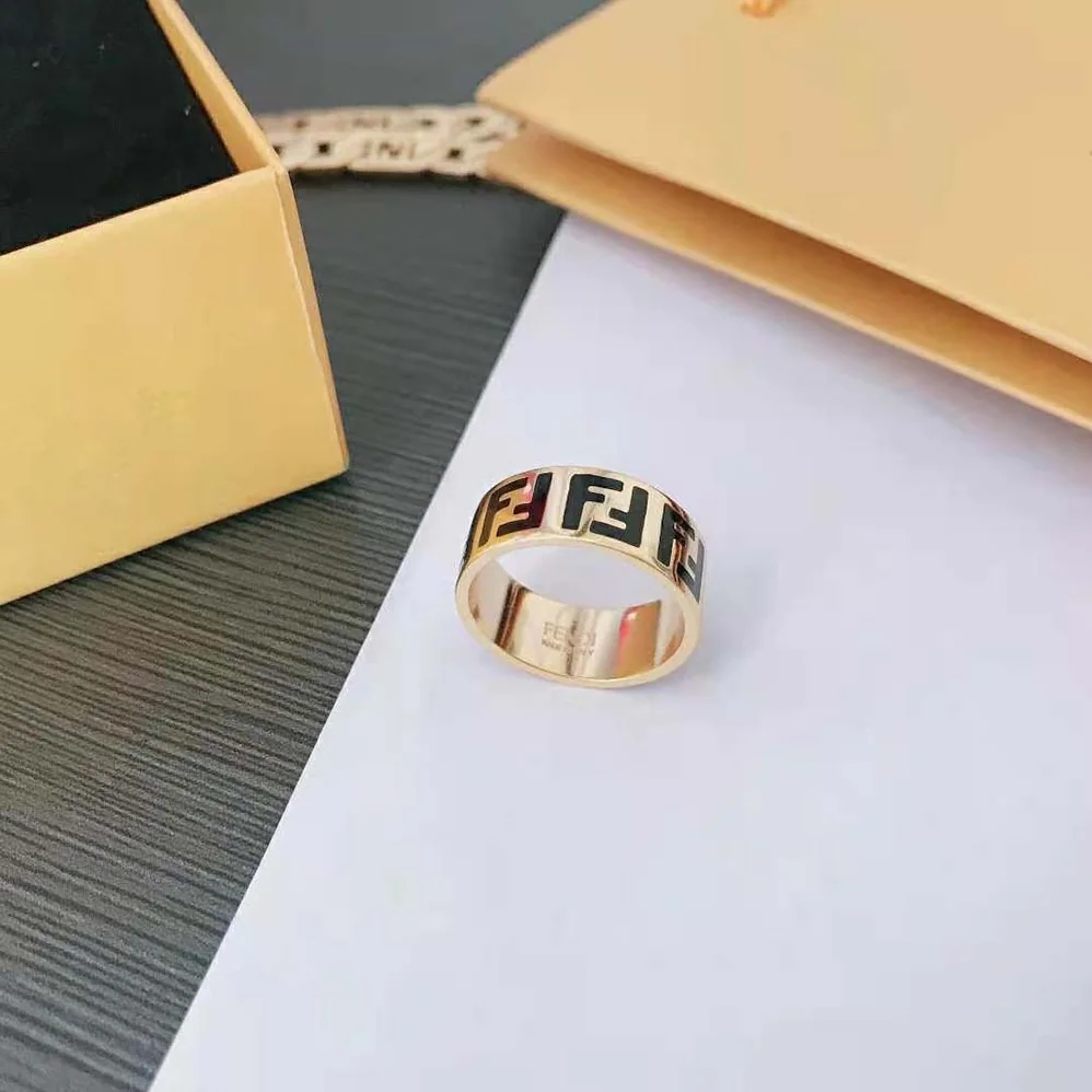Fendi FF Gold for Women in color Ring Fendi FF Gold for Women in color Ring