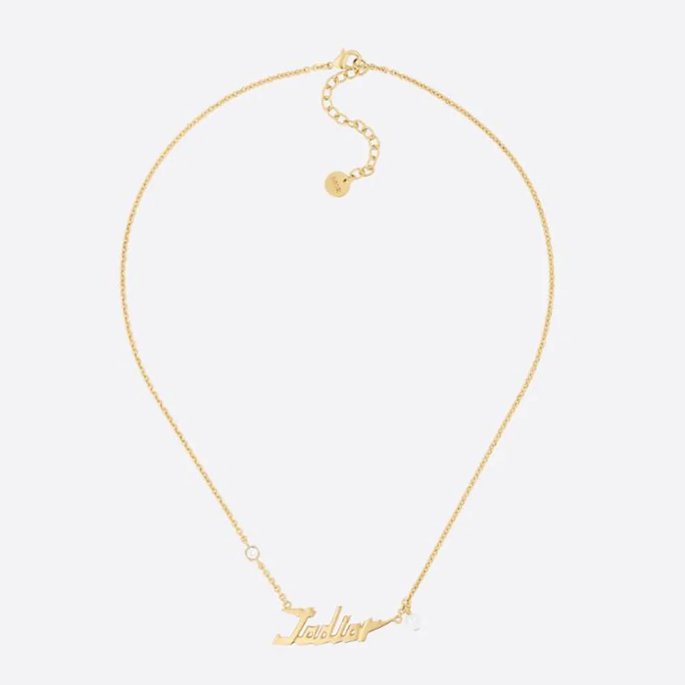 Dior J'Adior Necklace Gold for Women in Finish Metal Dior J'Adior Necklace Gold for Women in Finish Metal