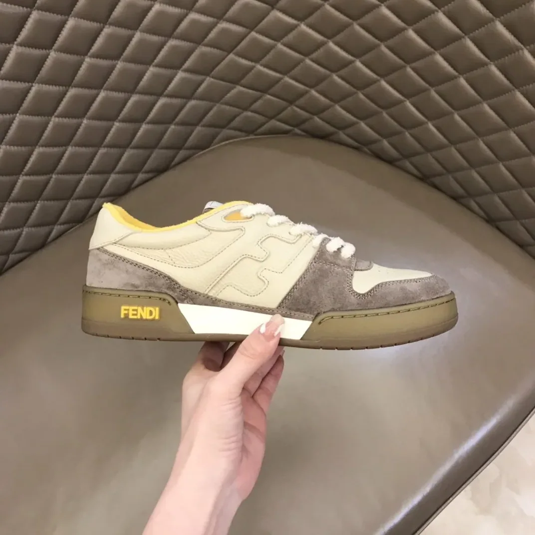 Fendi FD Match Low Tops Sneakers Grey 8E8252AHH2F1FHU Fendi FD Match Low Tops Sneakers Grey 8E8252AHH2F1FHU