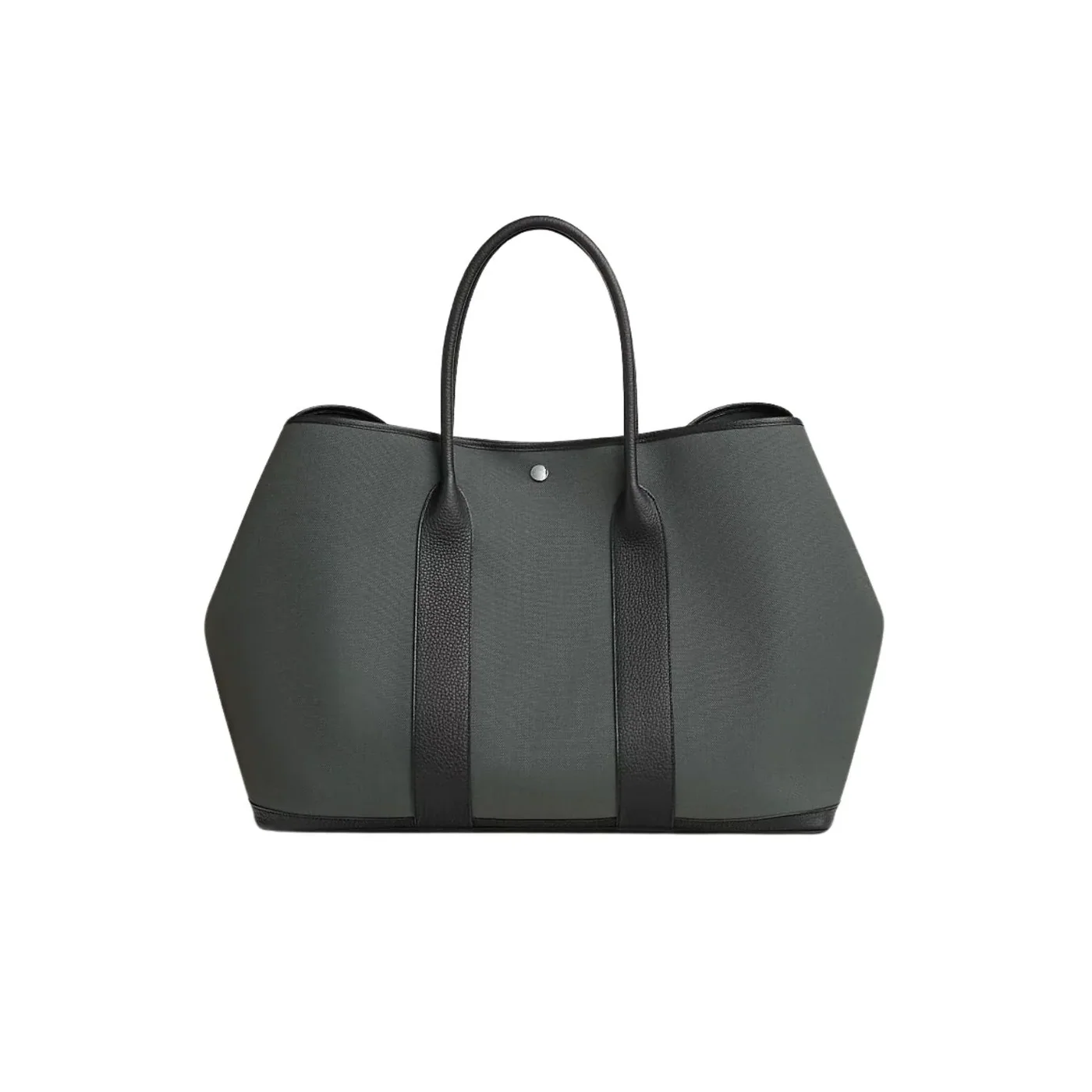 Hermes Garden Party 49 Voyage Bag Vert Mangrove in Noir / Hermes Garden Party 49 Voyage Bag Vert Mangrove in Noir /
