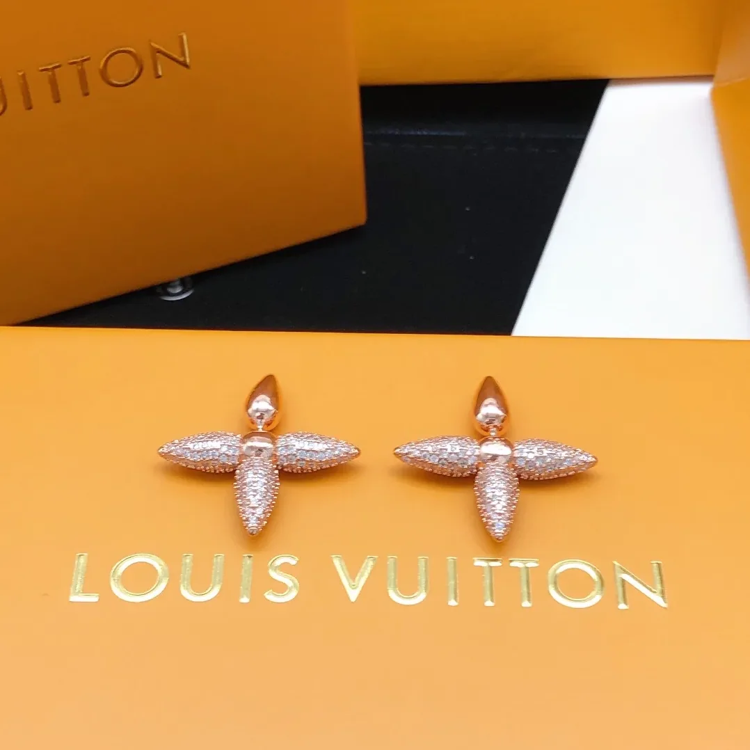 Louis Vuitton Louisette Earrings Gold Louis Vuitton Louisette Earrings Gold