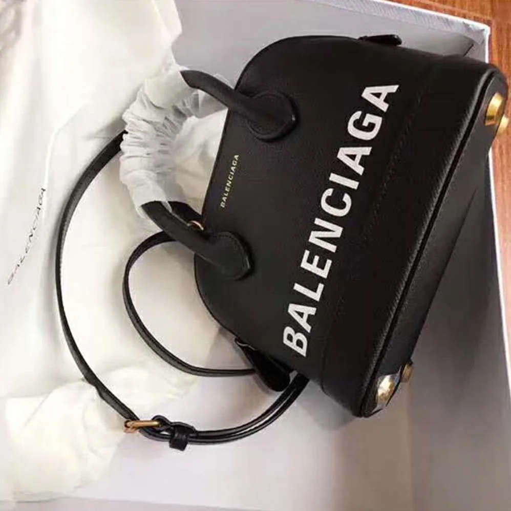 Balenciaga Ville Top Handle XXS Small Graffiti Calfskin for Women in Black Balenciaga Ville Top Handle XXS Small Graffiti Calfskin for Women in Black