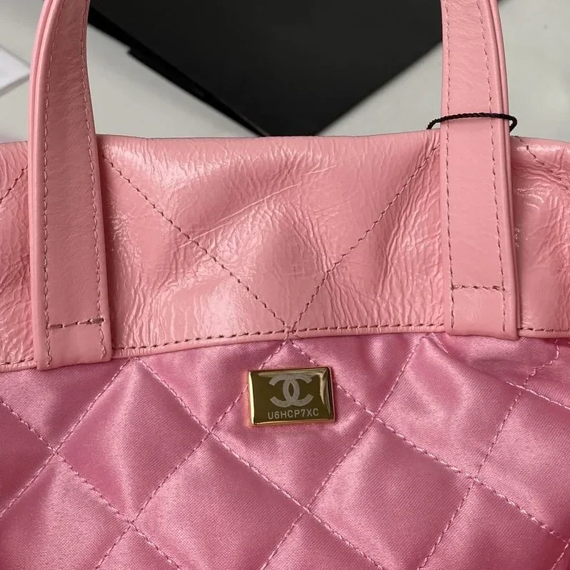 Chanel Large Backpack in Light Pink Gold Hardware Chanel Large Backpack in Light Pink Gold Hardware